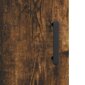 vidaXL sienas skapītis, ozolkoka krāsa, 60x31x70 cm, inženierijas koks cena un informācija | Skapīši viesistabai | 220.lv