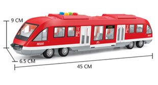 Rotaļlietu metro vagons, ar gaismas un skaņas efektu, Dromader cena un informācija | Rotaļlietas zēniem | 220.lv