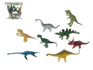 Dinozauru figūriņas, Jin komplekts 12 - 18 cm cena un informācija | Attīstošās rotaļlietas | 220.lv