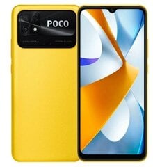 Poco C40 4/64GB MZB0B4OEU Poco Yellow цена и информация | Мобильные телефоны | 220.lv