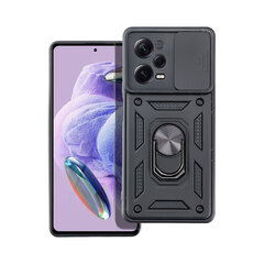 SLIDE ARMOR apvalks priekš Xiaomi Redmi Note 12 Pro (6,67″) - Melns цена и информация | Чехлы для телефонов | 220.lv