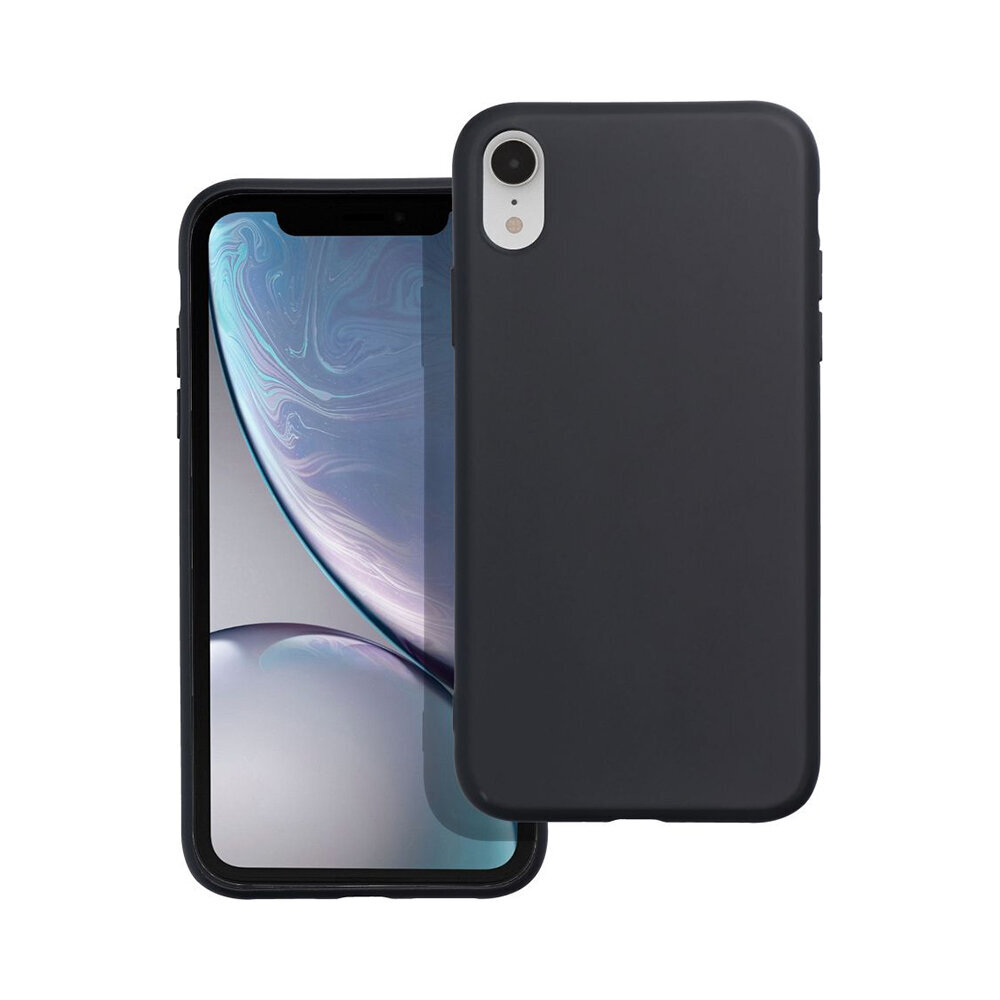 Чехол Forcell Matt для iPhone Xr (6,1”) — Черный цена | 220.lv