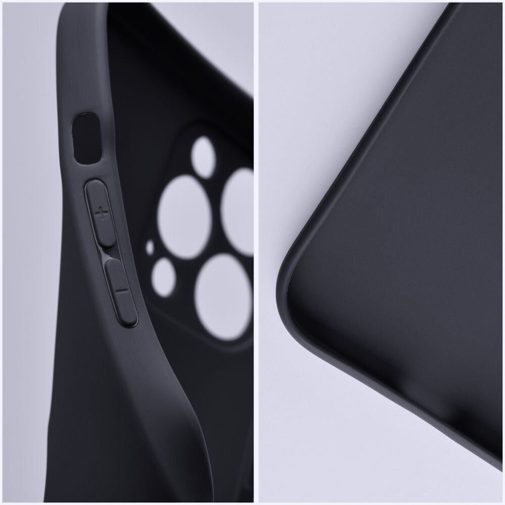 Forcell SOFT silikona apvalks priekš Xiaomi Mi 12 Lite (6,55”) – Melns cena un informācija | Telefonu vāciņi, maciņi | 220.lv