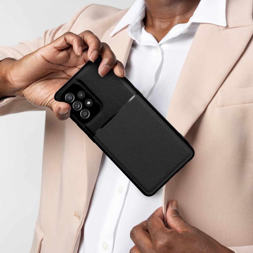 Forcell NOBLE аpvalks priekš Samsung Galaxy A54 5G (6,4”) - Melns цена и информация | Telefonu vāciņi, maciņi | 220.lv