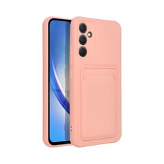 Forcell CARD apvalks priekš Samsung Galaxy A34 5G (6,6″) - Rozā cena un informācija | Telefonu vāciņi, maciņi | 220.lv