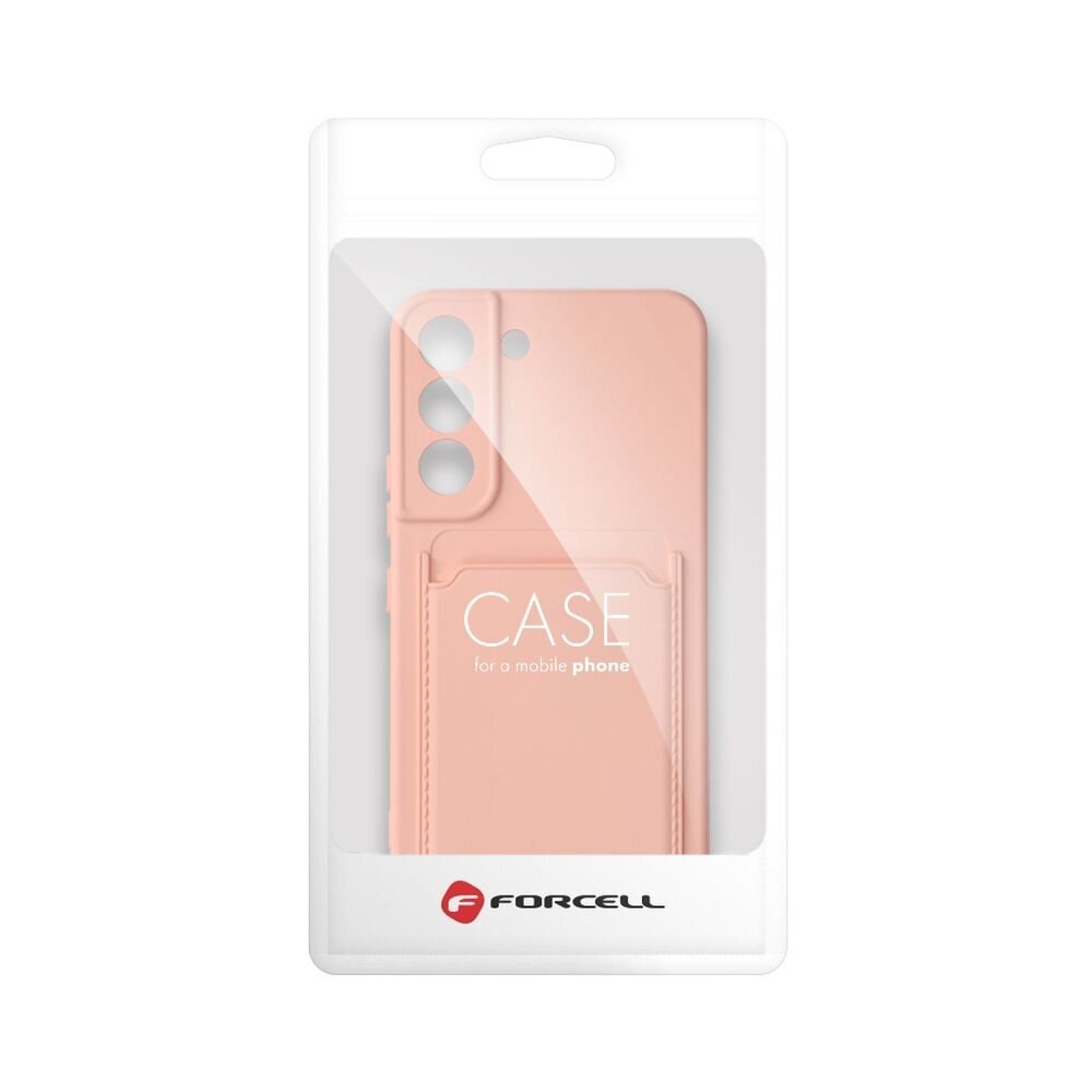 Forcell CARD apvalks priekš Samsung Galaxy A34 5G (6,6″) - Rozā cena un informācija | Telefonu vāciņi, maciņi | 220.lv