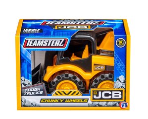 Mazs buldozers, teamsterz, JCB, 17,5 cm cena un informācija | Rotaļlietas zēniem | 220.lv