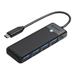 Orico Hub 4in1 PAPW4A-C3-015-BK cena un informācija | Adapteri un USB centrmezgli | 220.lv