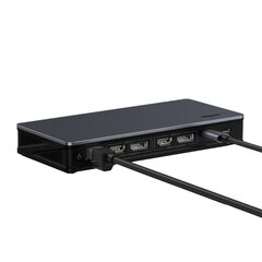 Адаптер HUB UGREEN CM615 USB-C на 2x USB-A, 1x USB-C 3.1, 2x HDMI, 2x DP, SD/TF, RJ45 цена и информация | Адаптеры и USB разветвители | 220.lv