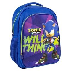 Рюкзак Sonic «Ёжик» синий Lay 41 см цена и информация | Спортивные сумки и рюкзаки | 220.lv