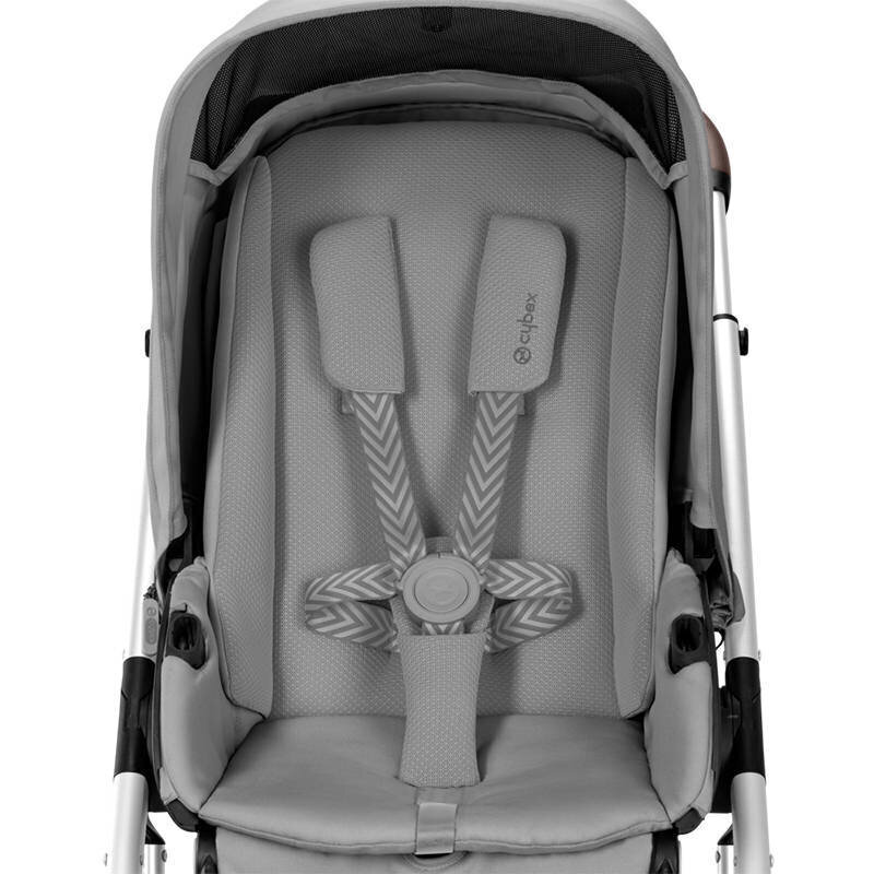 Cybex sporta rati Talos S Lux, silver Lava Grey cena un informācija | Bērnu rati | 220.lv