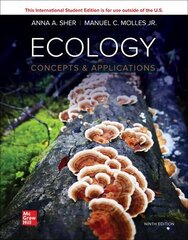 Ecology: Concepts and Applications ISE 9th edition cena un informācija | Sociālo zinātņu grāmatas | 220.lv