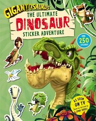 Gigantosaurus - The Ultimate Dinosaur Sticker Adventure: Packed with 200 stickers! cena un informācija | Grāmatas mazuļiem | 220.lv