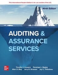Auditing & Assurance Services ISE 9th edition cena un informācija | Ekonomikas grāmatas | 220.lv