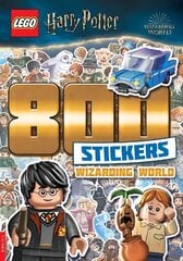 LEGO (R) Harry Potter (TM): 800 Stickers: Wizarding World цена и информация | Книги для самых маленьких | 220.lv