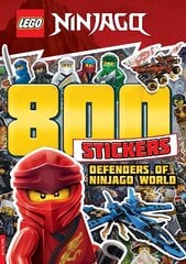 LEGO (R) NINJAGO (R): 800 Stickers: Defenders of Ninjago World cena un informācija | Grāmatas mazuļiem | 220.lv