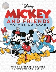 Disney Mickey and Friends Colouring Book цена и информация | Книги о питании и здоровом образе жизни | 220.lv