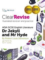 ClearRevise AQA GCSE English Literature 8702; Stevenson, Dr Jekyll and Mr Hyde cena un informācija | Grāmatas pusaudžiem un jauniešiem | 220.lv