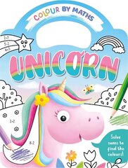 Colour By Maths: Unicorn цена и информация | Книги для малышей | 220.lv