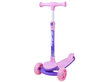 RoyalBaby trīsriteņu skrejritenis ar izgaismotiem riteņiem, rozā krāsā цена и информация | Skrejriteņi | 220.lv