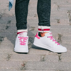 Эластичные шнурки Xpand No-Tie Neon Pink цена и информация | Для ухода за обувью и одеждой | 220.lv