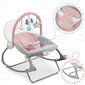 Šūpuļkrēsls ar vibrāciju, rozā krāsā цена и информация | Bērnu šūpuļkrēsliņi | 220.lv