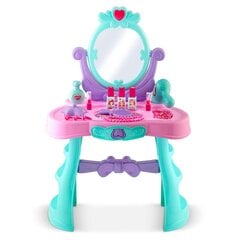 Косметический столик с зеркалом и аксессуарами, мятный цена и информация | Игрушки для девочек | 220.lv