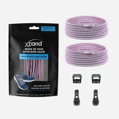 Xpand Quick-Release Elastīgās auklas, rozā cena un informācija | Līdzekļi apģērbu un apavu kopšanai | 220.lv
