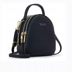 Рюкзак на руку черный из экокожи цена и информация | Женские сумки | 220.lv