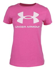 T-krekls sievietēm Under Armour Live Sportstyle Graphic Ssc 1356305 659, rozā cena un informācija | T-krekli sievietēm | 220.lv