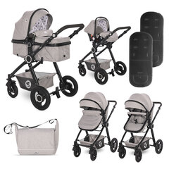 Universālie rati Lorelli Alexa 3in1, Opaline grey elephants цена и информация | Коляски | 220.lv