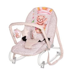 Šūpuļkrēsls - šūpoles Lorelli Rocker Eliza, Mellow Rose Bear cena un informācija | Bērnu šūpuļkrēsliņi | 220.lv
