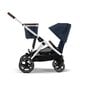 Cybex universālie rati Gazelle S SLV, Ocean Blue цена и информация | Bērnu rati | 220.lv