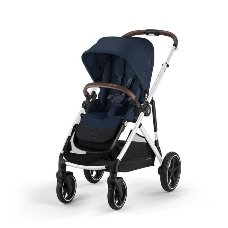 Cybex universālie rati Gazelle S SLV, Ocean Blue цена и информация | Bērnu rati | 220.lv