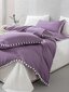 Pom Pom Decor gultas veļas komplekts (135x200 cm), 3 daļas, violeta cena un informācija | Gultas veļas komplekti | 220.lv