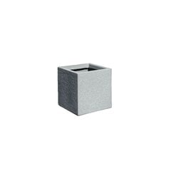 Puķu pods Granite Cube M, 280x280x280mm цена и информация | Ящики для рассады | 220.lv