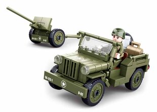 Konstruktors Sluban Iconische Allied Jeep 143 d. cena un informācija | Konstruktori | 220.lv