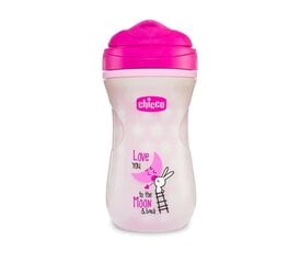 Pudele bērniem Chicco Skiny Cup, rozā, 200 ml цена и информация | Бутылочки и аксессуары | 220.lv