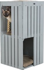 Nagu asināmais ar mājiņu kaķiem Trixie Be Nordic Juna, 77 cm, pelēks cena un informācija | Kaķu mājas, nagu asināmie | 220.lv