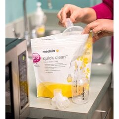 Пакеты для стерилизации Medela Quick Clean, 5 шт. цена и информация | Medela Для ухода за младенцем | 220.lv