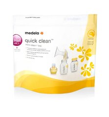 Пакеты для стерилизации Medela Quick Clean, 5 шт. цена и информация | Стерилизаторы и подогреватели для бутылочек | 220.lv