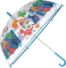 Детский прозрачный зонт Dino Space цена и информация | Аксессуары для детей | 220.lv
