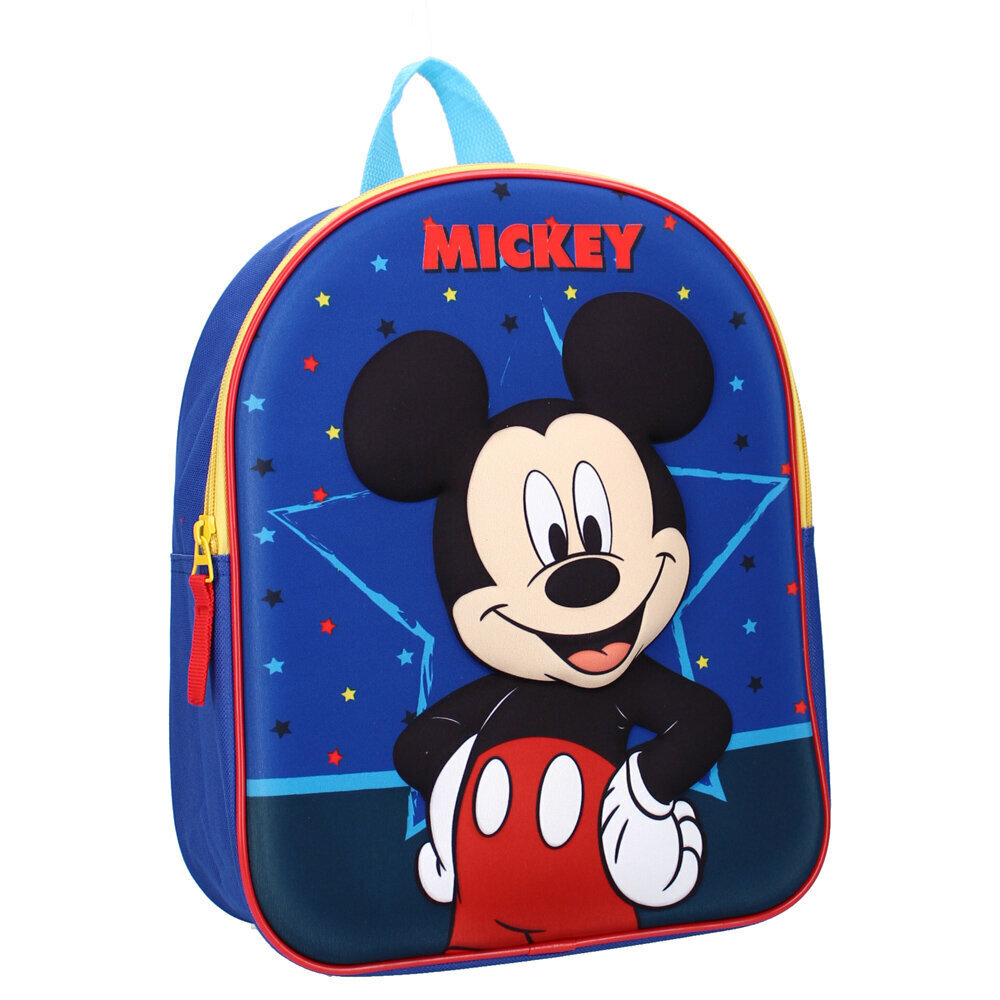 Mugursoma bērniem 3D Mickey Mouse Strong Together cena un informācija | Skolas somas | 220.lv