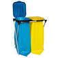Statīvs maisiem atkritumu šķirošanai, 120L, 2 veidu цена и информация | Komposta kastes un āra konteineri | 220.lv