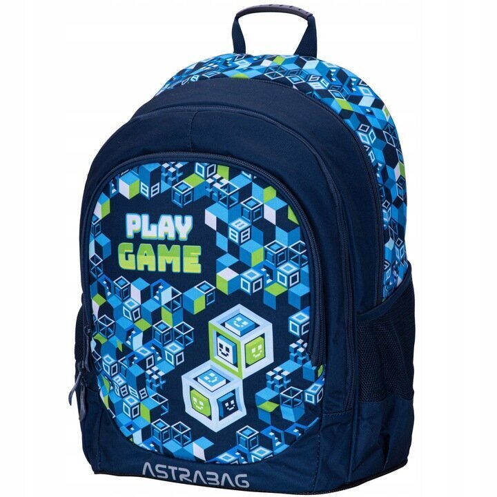 Skolas mugursoma AstraBag AB340 Game 502023062, 39x28x15 cm cena un informācija | Skolas somas | 220.lv