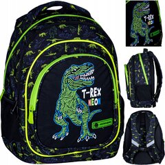 Skolas mugursoma AstraBag AB330 T-Rex Neon 502023064, 39x28x15 cm cena un informācija | Skolas somas | 220.lv