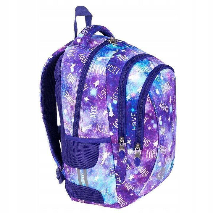 Skolas mugursoma St.Right BP-26 Galaxy Girl 654145, 20 l, 39x27x17 cm cena un informācija | Skolas somas | 220.lv