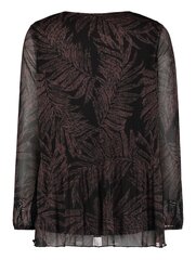 Zabaione женская блузка LILIANA PL*P3519, черный/бежевый 4067218555780 цена и информация | Женские блузки, рубашки | 220.lv
