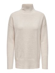Only sieviešu džemperis 5715425487262, bēšā krāsā cena un informācija | Sieviešu džemperi | 220.lv