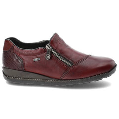 Sieviešu apavi Rieker 1318121, sarkani cena un informācija | Sieviešu kurpes | 220.lv